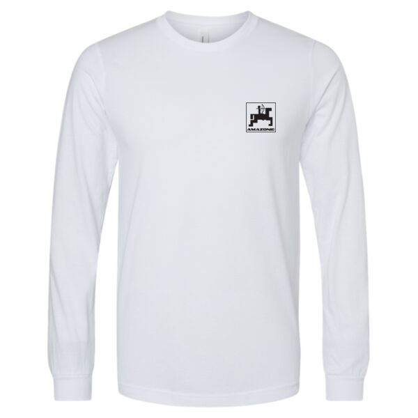Amazone Printed - Unisex Heather CVC Long Sleeve Tee Thumbnail