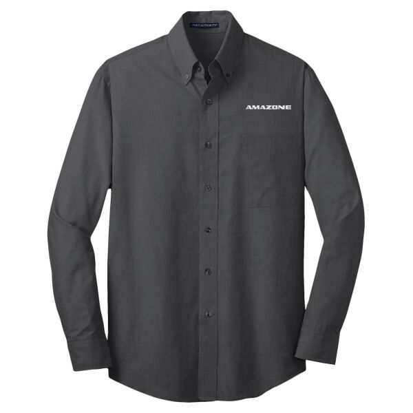 Amazone Embroidered - Crosshatch Easy Care Shirt Thumbnail