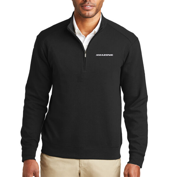 Amazone Embroidered - Interlock 1/4 Zip Thumbnail