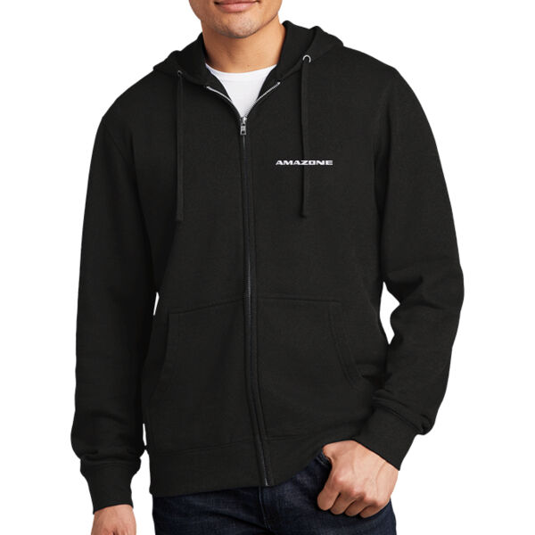 Amazone Embroidered - Fleece Full Zip Hoodie Thumbnail