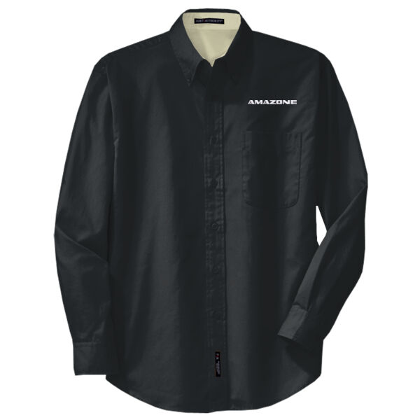 Amazone Embroidered - Tall Long Sleeve Easy Care Shirt Thumbnail