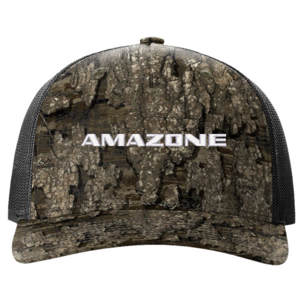 Amazone Embroidered - Five-Panel Printed Trucker Cap Thumbnail