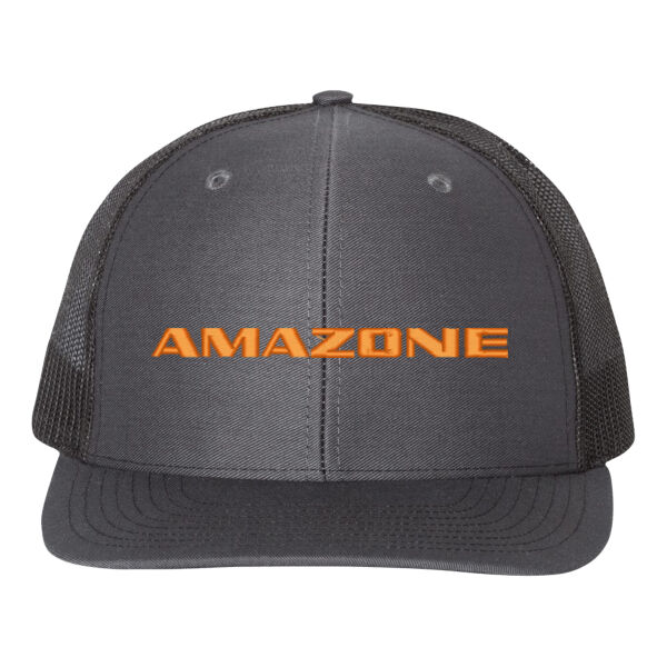 Richardson Amazone Embroidered- - Snapback Trucker Cap Thumbnail