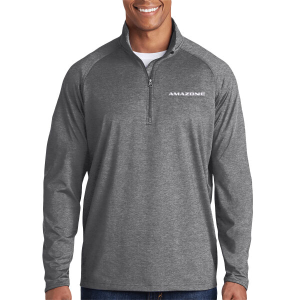 Amazone/ Hlavinka Embroidered- - Sport Wick ® Stretch 1/4 Zip Pullover Thumbnail