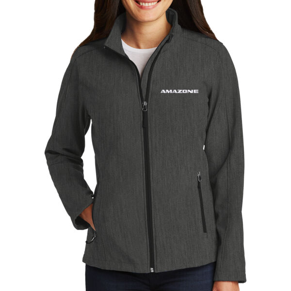Amazone/ Parallel Embroidered- - Ladies Core Soft Shell Jacket Thumbnail