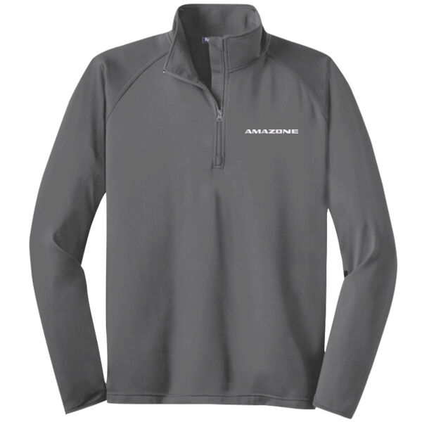 Amazone/ PR Equipment Embroidered- - Tall Sport Wick ® Stretch 1/4 Zip Pullover Thumbnail